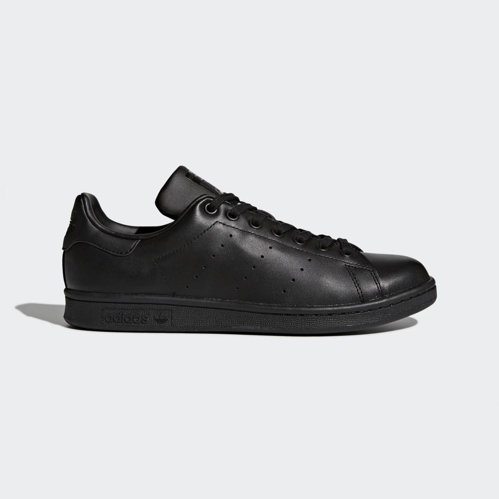 Adidas Men's Stan Smith Originals Shoes Black/Black Ireland M20327